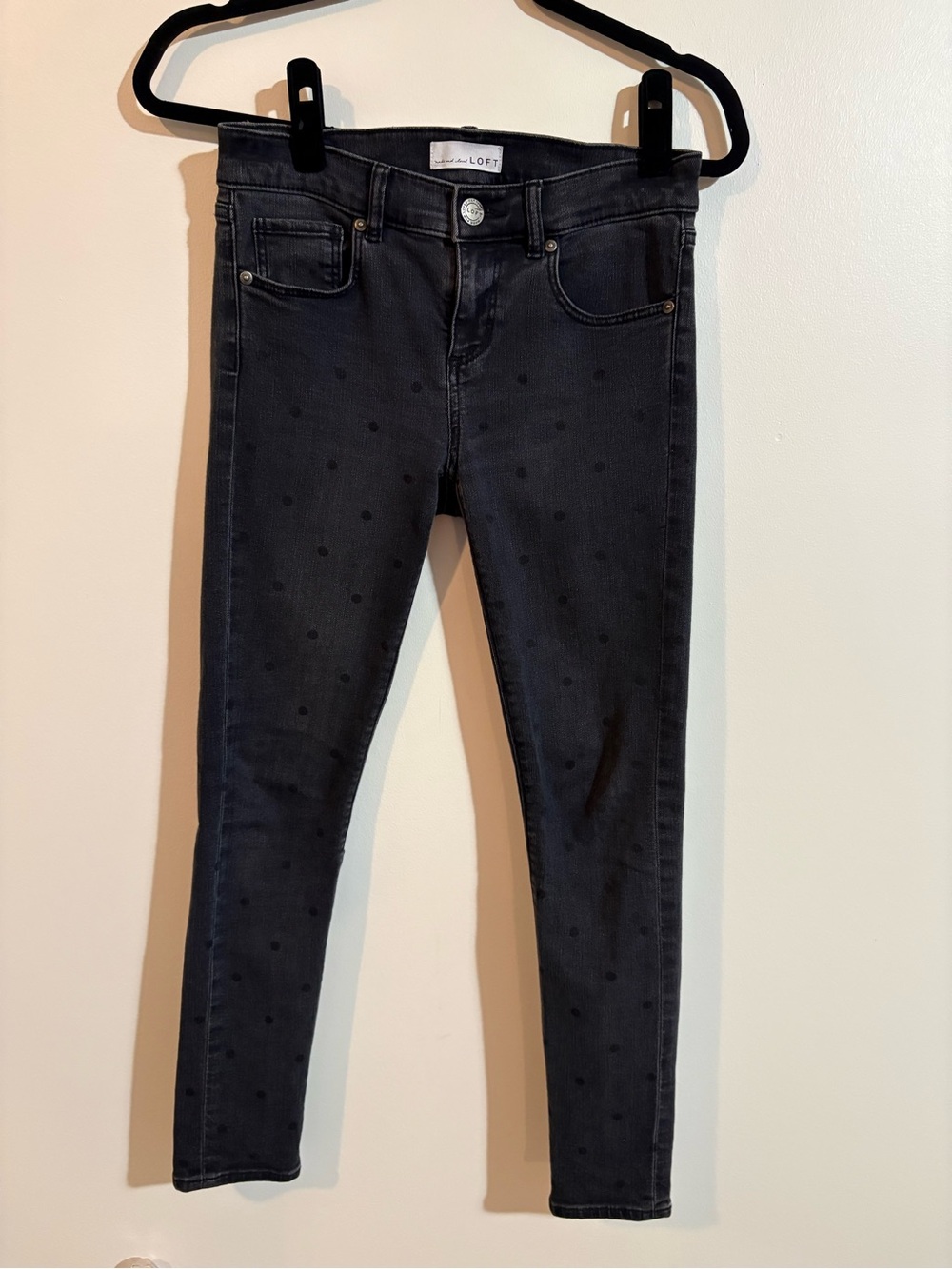 Loft Ann Taylor 
Made and loved modern skinny jeans